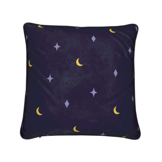 Night Ritual — Oracle & Celestial Velvet Cushion