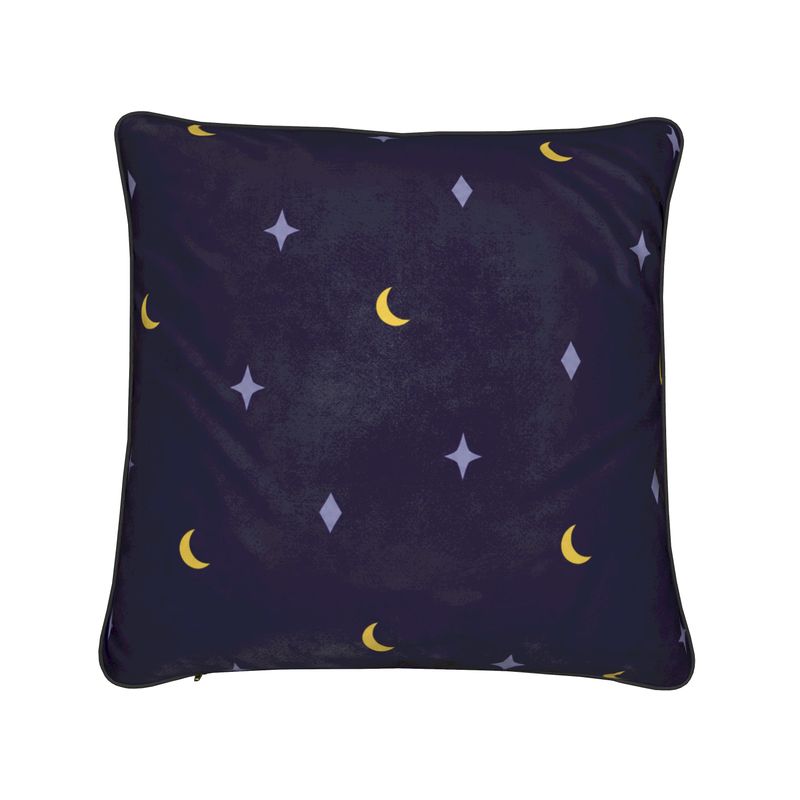 Night Ritual — Coven & Celestial Velvet Cushion