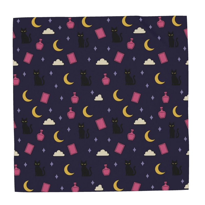 Night Ritual — Coven Silk Chiffon Scarf