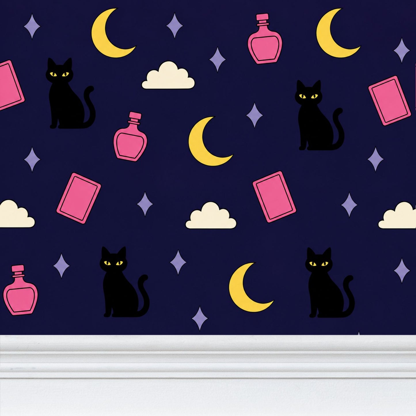Night Ritual: Coven Wallpaper Catherine Gomersall Studio