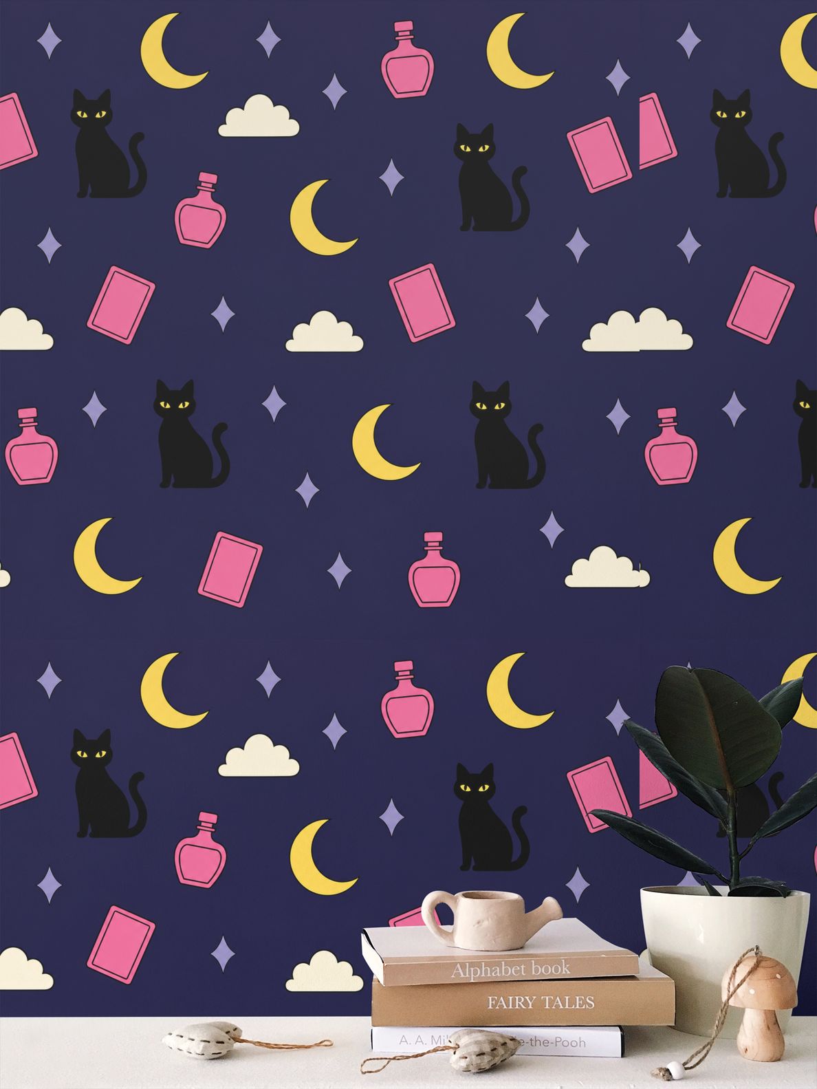 Night Ritual: Coven Wallpaper Catherine Gomersall Studio
